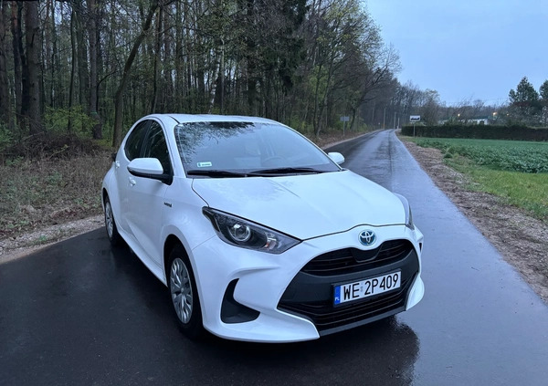 Toyota Yaris cena 60900 przebieg: 73000, rok produkcji 2021 z Niemodlin małe 596